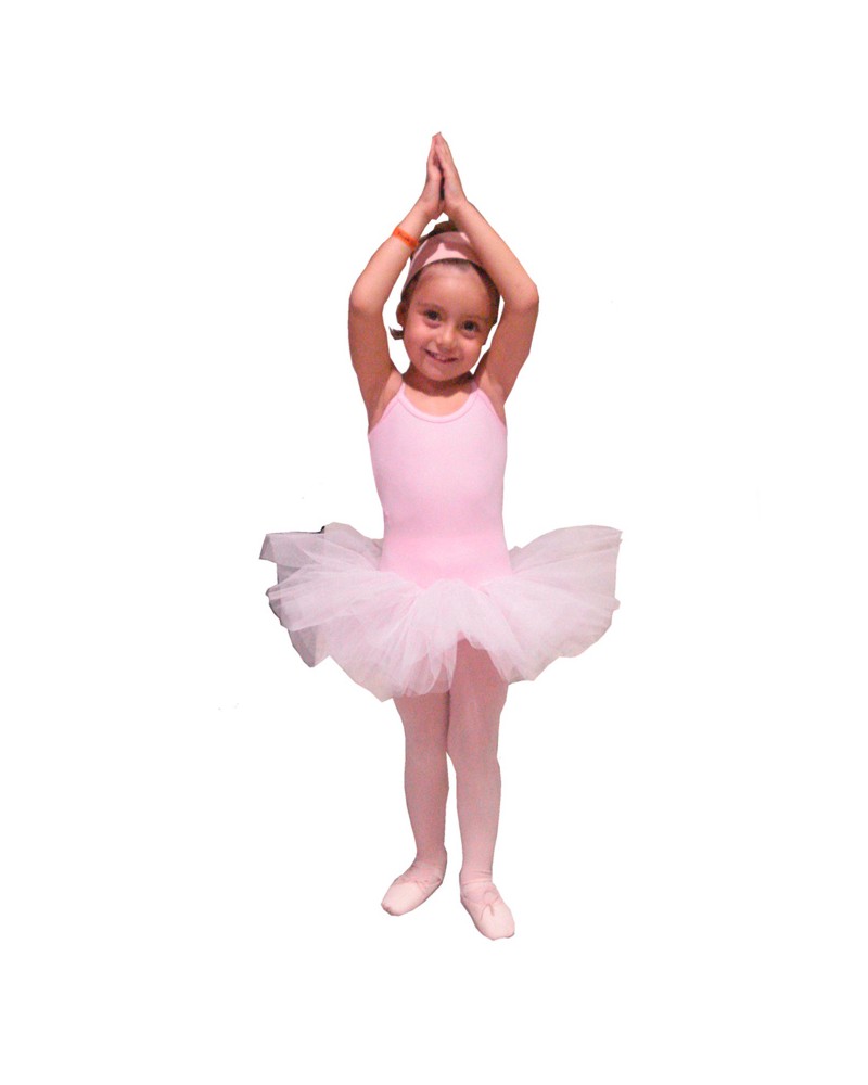 Tutú para Ballet y Danza - Falda de Tul Larga para Mujer Color Rosa